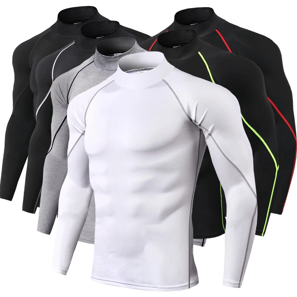 Running Gear Winter - Men Bodybuilding Sport T-shirt Quick Dry