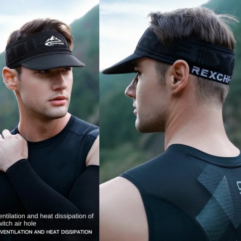 Running Cap Mesh - Summer Men Women Top Empty Sports