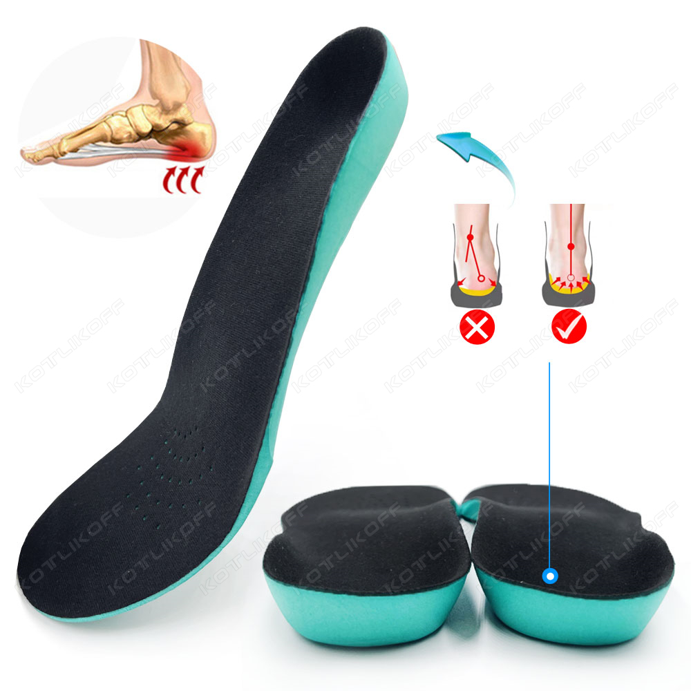 2/4 PCS Kid Flat Foot Orthoped - Insole Arch Support ulasan dan harga
