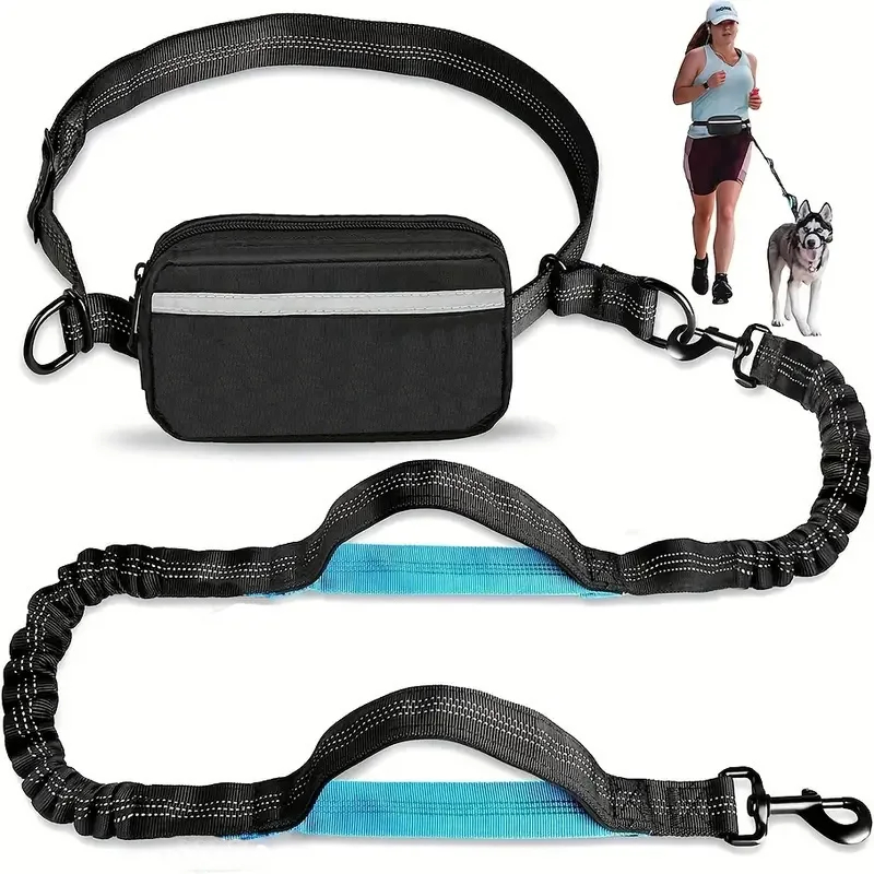 Free Dog Leash with Zipper Pou - Running Gear Dog ulasan dan harga