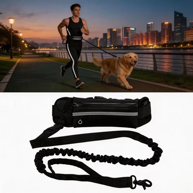 Hands‑Free Reflective Dog Leas - Running Gear Dog ulasan dan harga