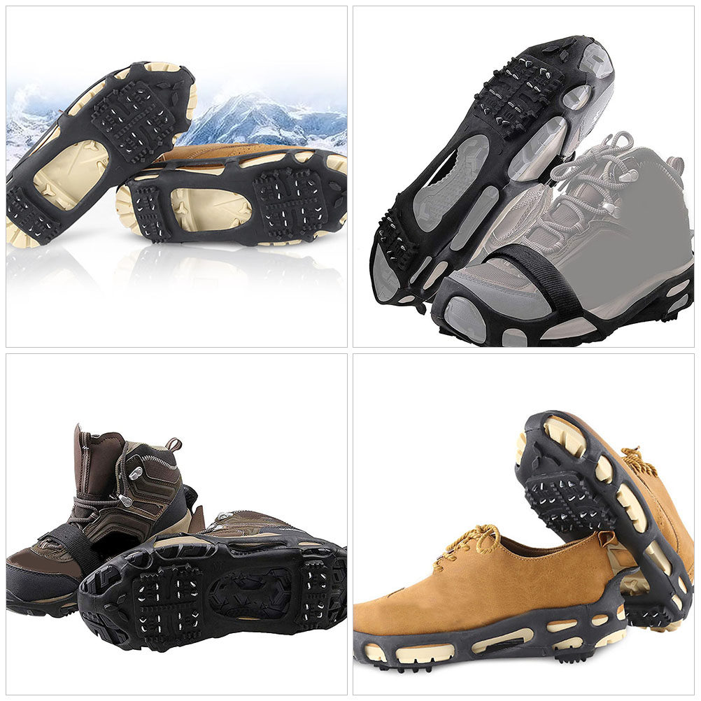 1Set Anti-Slip Ice Grippers Tp - Running Gear In Snow ulasan dan harga