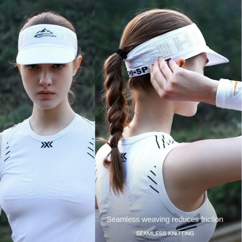 Summer Men Women Top Empty Spo - Running Cap Mesh ulasan dan harga