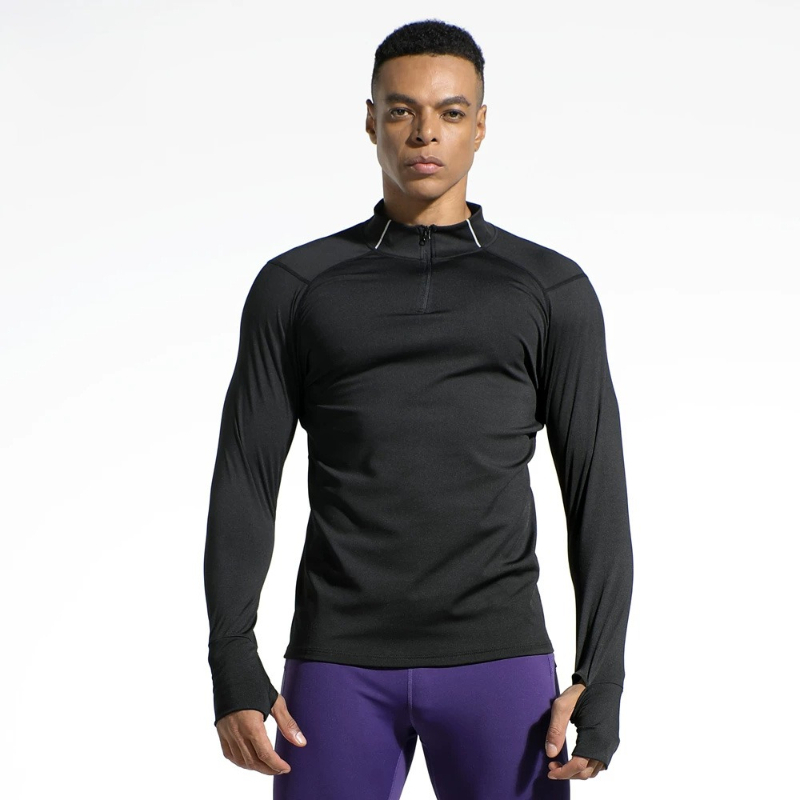 Men's Finger Hole Design Fall  - Running Gear Winter ulasan dan harga