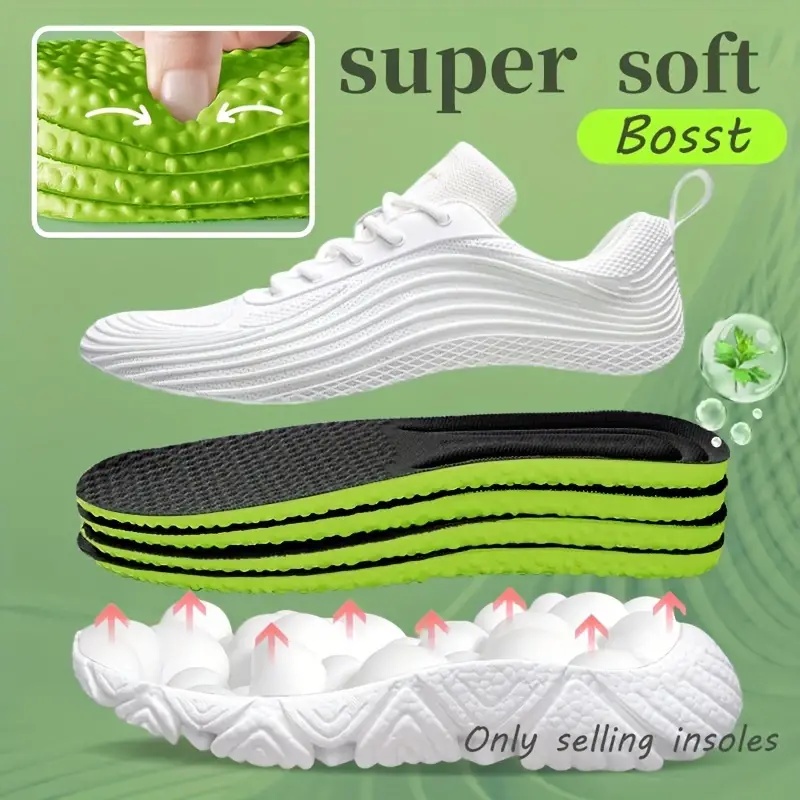 2 Pairs Sports Running Insole  - Insole Arch Support ulasan dan harga