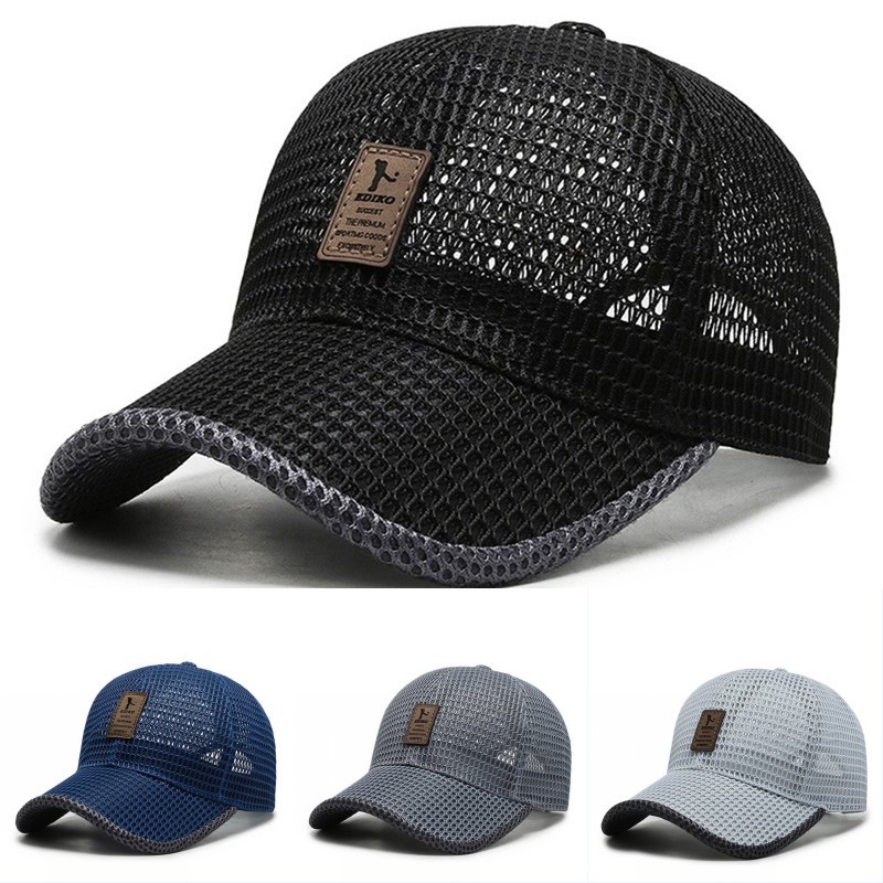 Letter Printed Quick Drying Ru - Running Cap Mesh ulasan dan harga