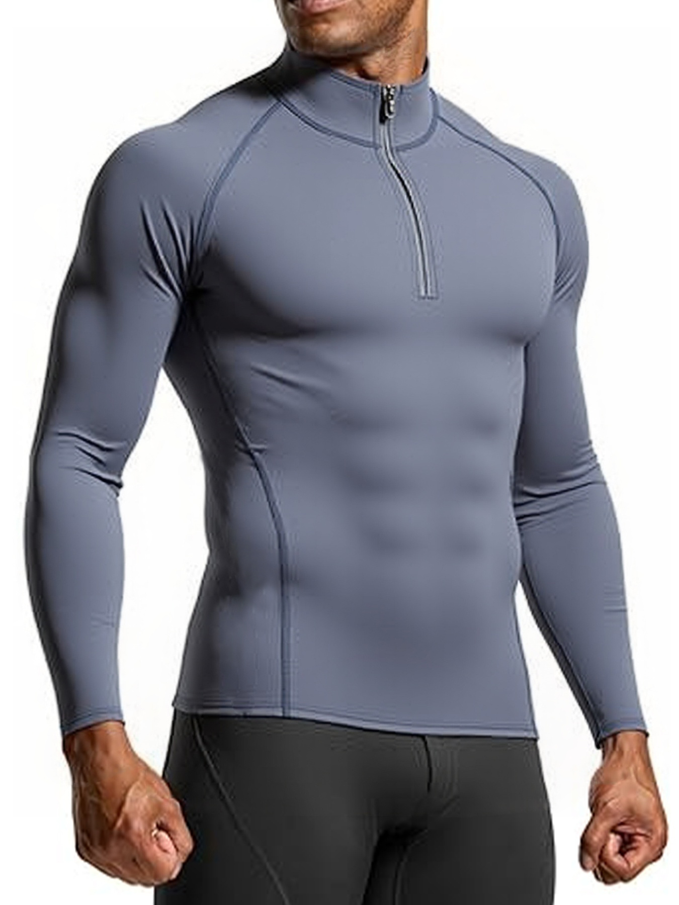 Men Bodybuilding Sport T-shirt - Running Gear Winter ulasan dan harga