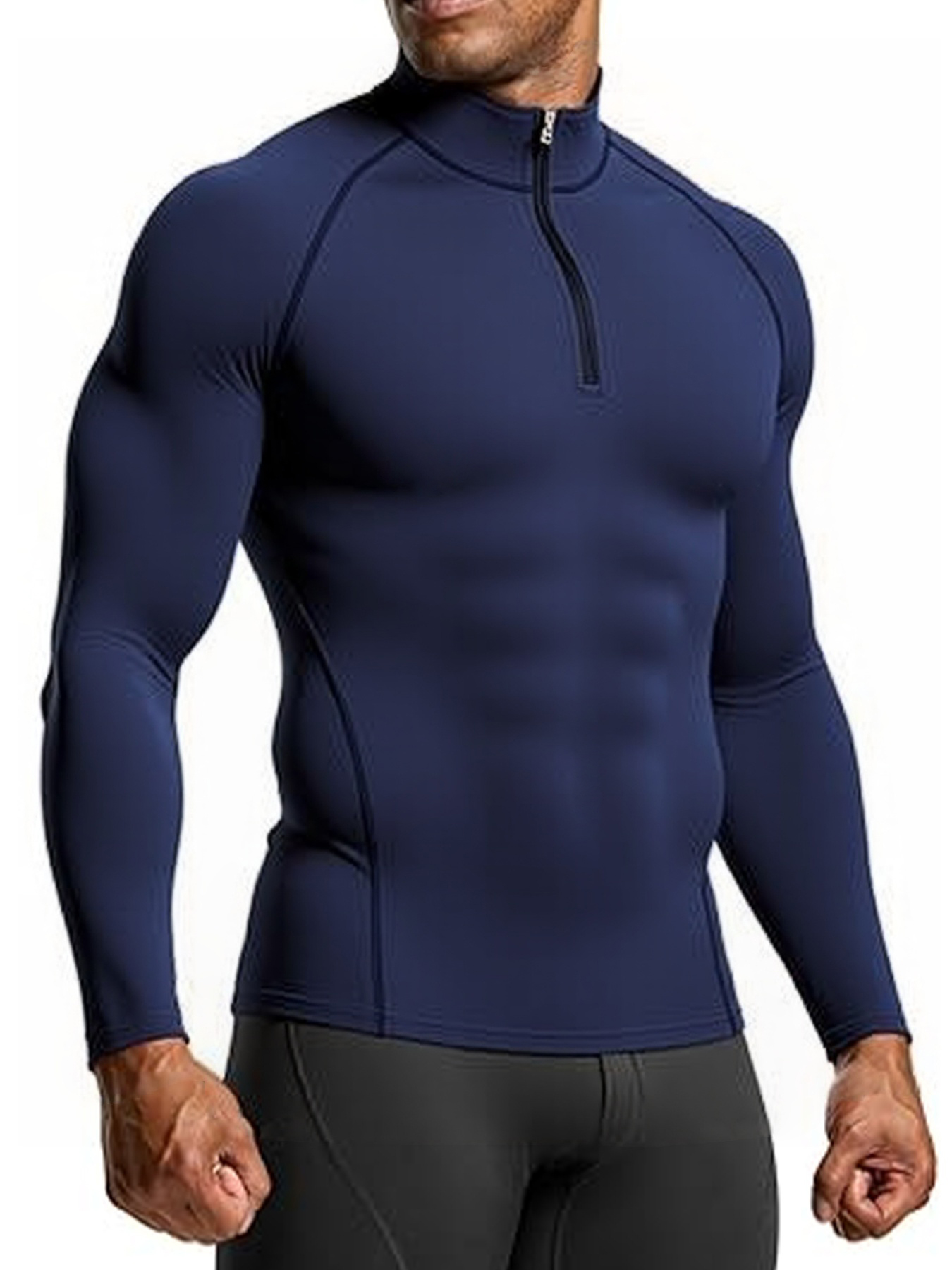 Men Bodybuilding Sport T-shirt - Running Gear Winter ulasan dan harga